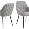 Actona 2-ruokapöydän Tuolisarja Trudy, Harmaa
