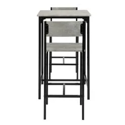 3-osainen Keittiökalustesetti SoBuy OGT27-N, Harmaa -NORE Kalusteet Myymälä 3 osainen keittiokalustesetti sobuy ogt27 n harmaa ac8db netistai reference