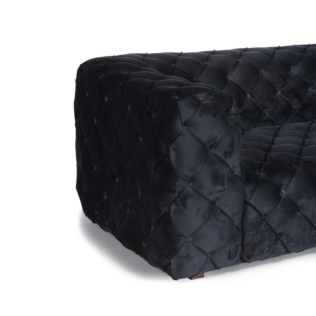 4-istuttava Sohva Kalune Design Zeus, Musta 6 4-istuttava Sohva Kalune Design Zeus, Musta - Image 6