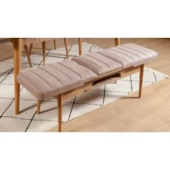 4-osainen Kalustesarja Kalune Design Vina, Ruskea/vaaleanpunainen -NORE Kalusteet Myymälä 4 osainen kalustesarja kalune design vina ruskeavaaleanpunainen 07291 palaute reference