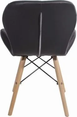 4-tuolisetti Lago, Musta/vaaleanruskea -NORE Kalusteet Myymälä 4 tuolisetti lago mustavaaleanruskea 63a1c palaute reference