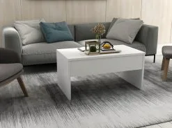 Akilli Muunnettava Sohvapöytä, Valkoinen