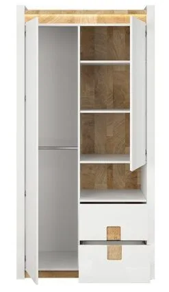 Black Red White Alameda -vaatekaappi, Valkoinen Kiiltävä/tammi 8 Black Red White Alameda -vaatekaappi, Valkoinen Kiiltävä/tammi -NORE Kalusteet Myymälä alameda vaatekaappi valkoinen kiiltavatammi 81c43 netistai reference