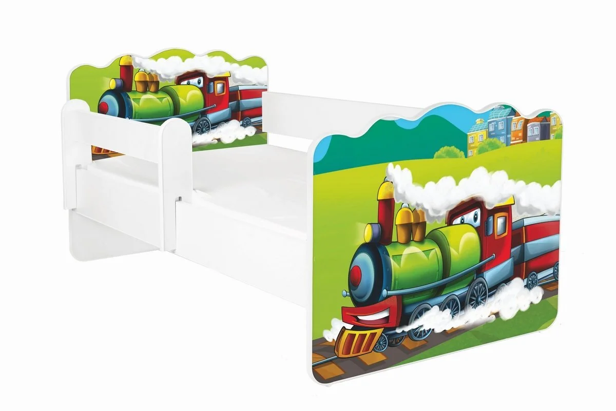 Amila ALEX 42 -lastensänky, 160 Cm X 80 Cm, Sisältää Myös Patjan Ja Irrotettavan Turvakaiteen 1 Amila ALEX 42 -lastensänky, 160 Cm X 80 Cm, Sisältää Myös Patjan Ja Irrotettavan Turvakaiteen