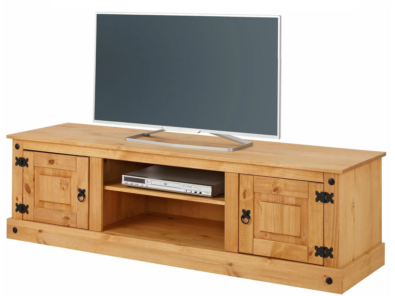 Notio Living Alfredo - TV-pöytä, Vaaleanruskea 1 Notio Living Alfredo - TV-pöytä, Vaaleanruskea