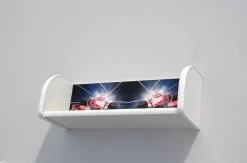 Amila Ami 35 -seinähylly, 60,5 X 21,5 X 21 Cm, Valkoinen