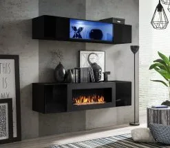 ASM Fly TV-kalustesarja, N3, Musta