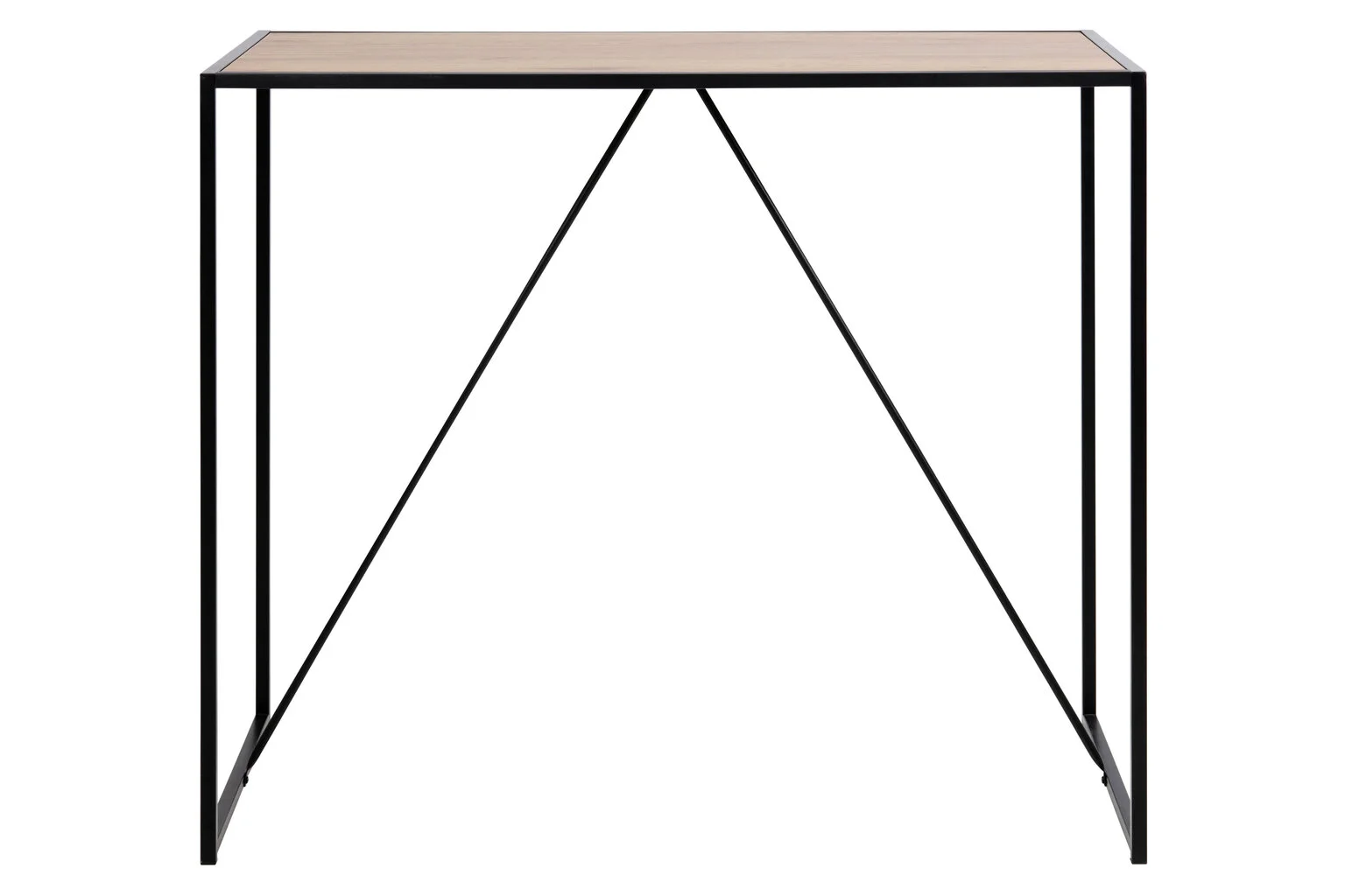 Baaripöytä Seaford, Tammi/musta 2 Baaripöytä Seaford, Tammi/musta - Image 2