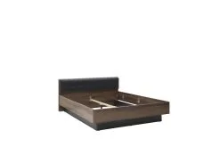 Forte Baveno BVNL2802, 180x200 Cm, Ruskea/mustan Värinen Sänky