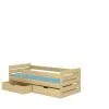 ADRK Furniture Bemma-lastensänky, 205 X 97 X 63cm + Patja