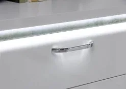 Forte Brugia-II-senkki, Valkoinen-valkoinen Korkeakiiltoinen-tummanharmaa -NORE Kalusteet Myymälä brugia ii senkki valkoinen valkoinen korkeakiiltoinen tummanharmaa 44c79 netistai reference