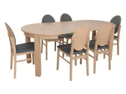 Black Red White BRW Bernardin Ruokailusetti, Ruskean Värinen -NORE Kalusteet Myymälä brw bernardin ruokailusetti ruskean varinen 2bddb palaute reference