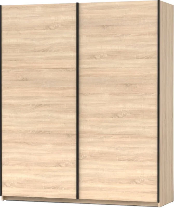 Black Red White BRW Colin 183, Tammen / Harmaan Värinen Kaappi 1 Black Red White BRW Colin 183, Tammen / Harmaan Värinen Kaappi