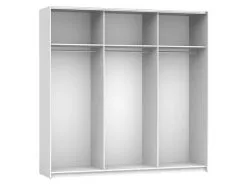 Black Red White BRW Colin 220, Valkoinen/tammi/hopea Kaappi -NORE Kalusteet Myymälä brw colin 220 valkoinentammihopea kaappi be39f netistai reference