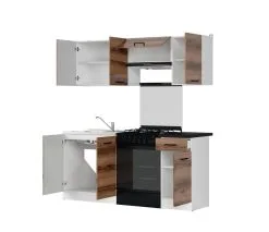 Black Red White BRW Junona Line 180 Keittiön Kalustesarja Kodinkoneilla, Valkoinen -NORE Kalusteet Myymälä brw junona line 180 keittion kalustesarja kodinkoneilla 35880 halvempi reference