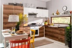 Black Red White BRW Junona Line 2D 80, Valkoisen /tummanruskean Värinen Keittiökaappi -NORE Kalusteet Myymälä brw junona line 2d 80 valkoisen tummanruskean 1e926 halvempi reference