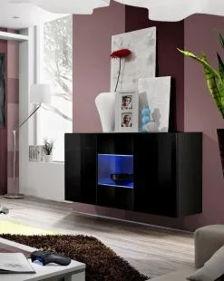 ASM Cabinet Fly SBII, Musta Matta/musta Kiiltäväpintainen