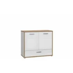 Forte Chicory II -lipasto, Riviera Tammi-valkoinen-valkoinen Kiiltävä