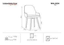Cosmopolitan Design Malaga, Tummanharmaan Värinen Tuoli 9 Cosmopolitan Design Malaga, Tummanharmaan Värinen Tuoli -NORE Kalusteet Myymälä cosmopolitan design malaga tummanharmaan varinen tuoli 42a82 halvempi reference