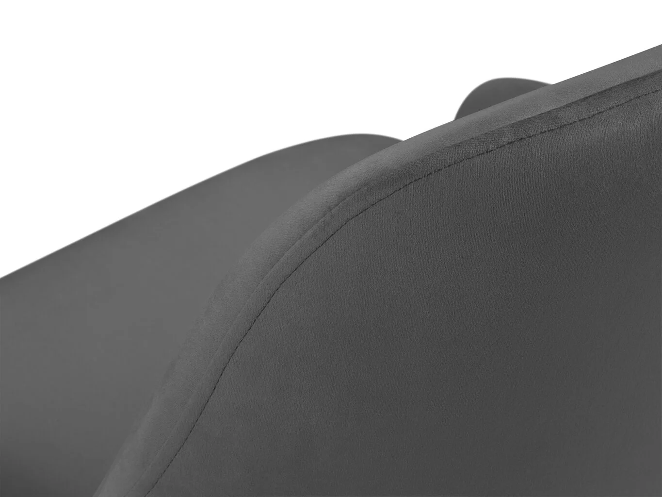 Cosmopolitan Design Malaga, Tummanharmaan Värinen Tuoli 3 Cosmopolitan Design Malaga, Tummanharmaan Värinen Tuoli - Image 3