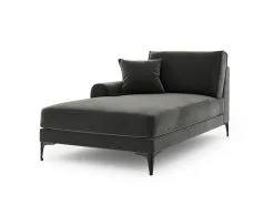 Mazzini Sofas Couture Mazzini Sohvat Madara, Tummanharmaa/musta