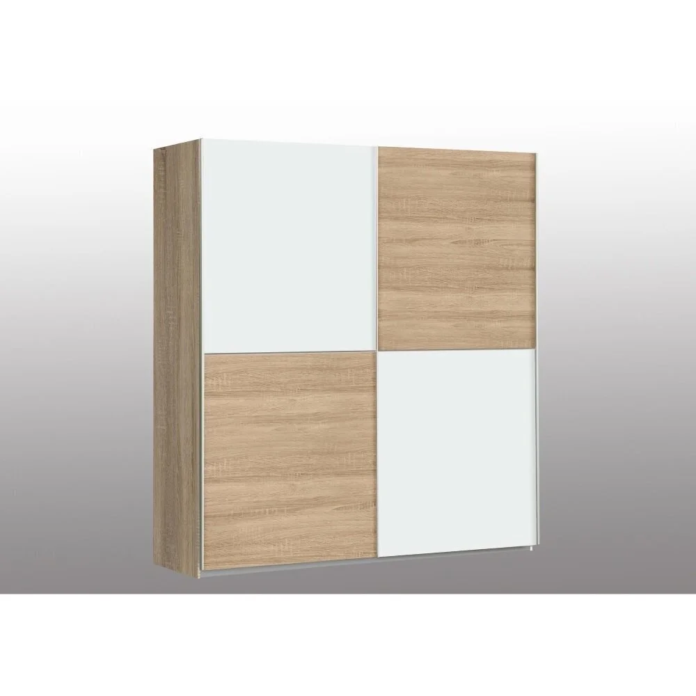 Dallas Vaatekaappi, Sonoma Tammi/valkoinen 1 Dallas Vaatekaappi, Sonoma Tammi/valkoinen