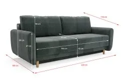 Kobik Dinaro, Sinisen Värinen Sohva -NORE Kalusteet Myymälä dinaro sinisen varinen sohva d9e4d osta reference