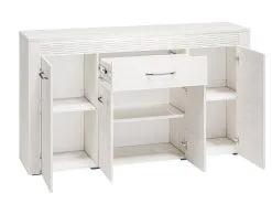 ML Meble Dresser Clermont 08, Valkoinen -NORE Kalusteet Myymälä dresser clermont 08 valkoinen 72f31 netistai reference