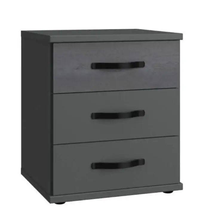 Aatrium Duo2 T44317 Yöpöytä 3S Grafiitti/digitaaliteräs 1 Aatrium Duo2 T44317 Yöpöytä 3S Grafiitti/digitaaliteräs