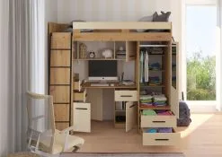 Meblocross Smyk L Parvisänky, 80x200 Cm, Ruskea/beige -NORE Kalusteet Myymälä dviaukste lova meblocross smyk l 80x200 cm b3723 osta reference