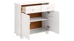 Notio Living Ella 2D1S Lipasto, Valkoinen -NORE Kalusteet Myymälä ella 2d1s lipasto valkoinen ef792 netistai reference