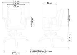 Entelo Good Chair Ergonominen Työtuoli UNI, Harmaa Sekoitus, BAC6BCDC18B -NORE Kalusteet Myymälä entelo good chair ergonominen tyotuoli uni harmaa ec873 halvempi reference