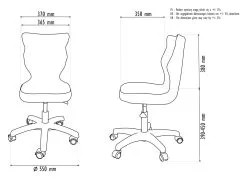 Ergonominen Lasten Tuoli Entelo Good Chair Petit VS03 4, Harmaa/musta. -NORE Kalusteet Myymälä ergonominen lasten tuoli entelo good chair petit d07e4 palaute reference