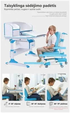 Ergonominen Työpöytä IStudy C120, Vaaleanpunainen -NORE Kalusteet Myymälä ergonominen tyopoyta istudy c120 vaaleanpunainen ea618 palaute reference