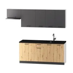 Stolkar Erillinen Keittiökaappi CLARA, Tammi -NORE Kalusteet Myymälä erillinen keittiokaappi clara tammi 3cd90 netistai reference