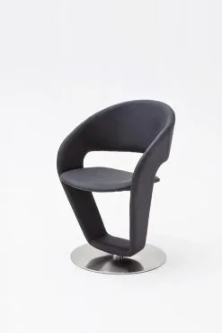 Firona-tuolit, 2 Kpl, Antrasiitti