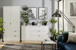 Black Red White Forn-vaatekaappi, Valkoinen Kiiltävä -NORE Kalusteet Myymälä forn vaatekaappi valkoinen kiiltava fe8b9 osta reference