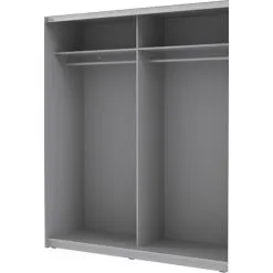 Forte Dederik Vaatekaappi, Valkoinen/musta -NORE Kalusteet Myymälä forte dederik vaatekaappi valkoinenmusta 50f5a palaute reference