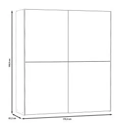 Forte Dederik Vaatekaappi, Valkoinen/musta -NORE Kalusteet Myymälä forte dederik vaatekaappi valkoinenmusta d718b osta reference