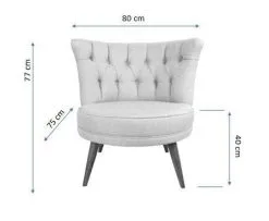 Nojatuoli Artie Richland, Beige -NORE Kalusteet Myymälä fotelis artie richland smelio spalvos e3bf7 netistai reference