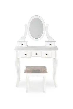 Halmar Sara Pukeutumispöytä, Valkoinen -NORE Kalusteet Myymälä halmar sara pukeutumispoyta valkoinen bb241 halvempi reference