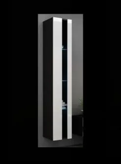 Halmar Vigo 180 - Vitriini, Musta/valkoinen