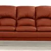 Moobel Sinule Helsinki Kolmen Istuttava Nahkasohva, Cognac 2316, Cognac 2316
