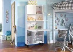 Homi, Valkoisen Värinen Muunneltava Kaappi - Tietokonepöytä -NORE Kalusteet Myymälä homi valkoisen varinen muunneltava kaappi tietokonepoyta 23d53 osta reference