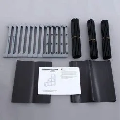 Hylly 106x32x110 Cm, Musta -NORE Kalusteet Myymälä hylly 106x32x110 cm musta 957e4 halvempi reference