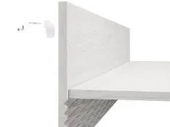 ML Meble Hylly Clermont 12, Valkoinen, Ilgis 80cm/plotis 20cm -NORE Kalusteet Myymälä hylly clermont 12 valkoinen b40f3 netistai reference