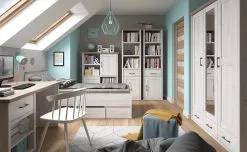 Black Red White Hylly JuZi 1D, Harmaa -NORE Kalusteet Myymälä hylly juzi 1d harmaa c4e22 halvempi reference