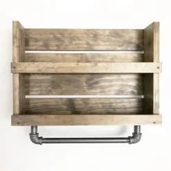 Hylly Kalune Design BoruRaf112, Ruskea / Musta