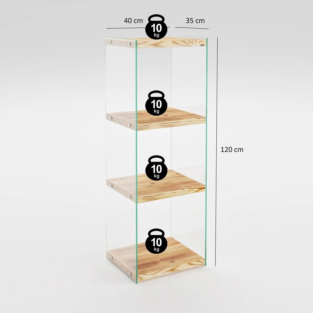 Hylly Kalune Design Niagara R303, Ruskea 6 Hylly Kalune Design Niagara R303, Ruskea - Image 6