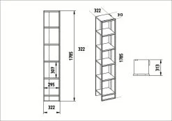 .Hylly Kalune Design Polka 2, Musta 5 .Hylly Kalune Design Polka 2, Musta -NORE Kalusteet Myymälä hylly kalune design polka 2 musta 5ea5b netistai reference